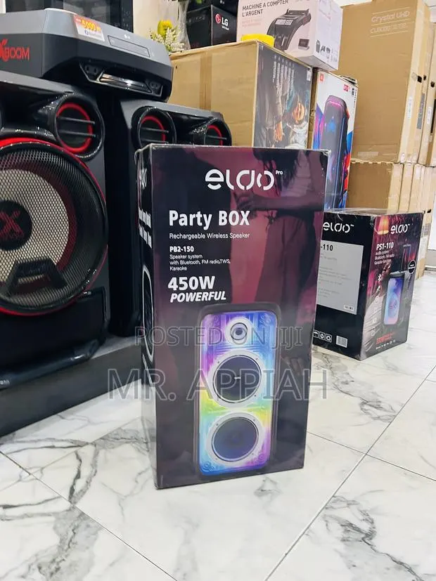 Shop Original Eldo Pb2-150 Double 8" Electric Speaker(Black) · Photo 1