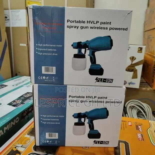 Spraying Made Easy With Our Perfect Wireless 48v HVLP Paint Spray Gun · Photo 1
