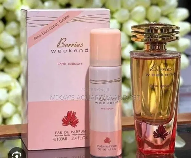 2 in 1 Sweet Scented Perfume 100ml Pink Edition