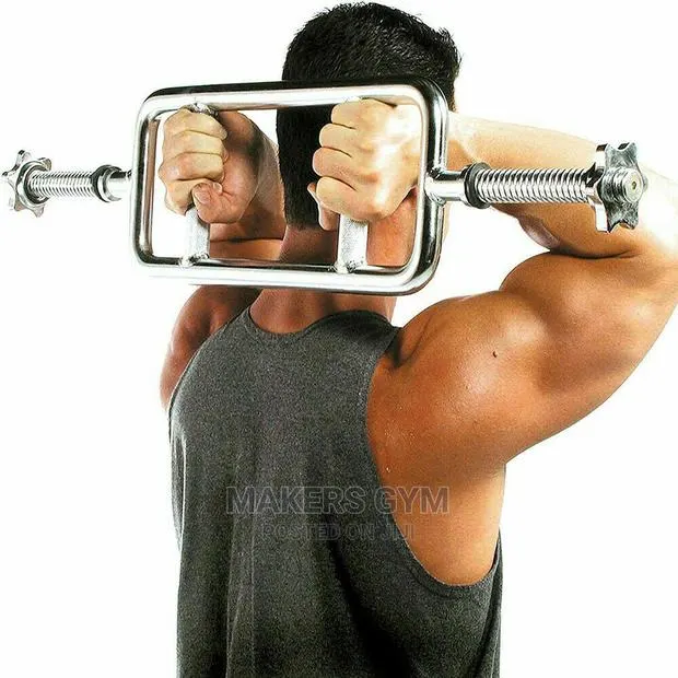 35 Inchs Tricep Bars Weight Barbell Trap Bar Gym · Photo 1