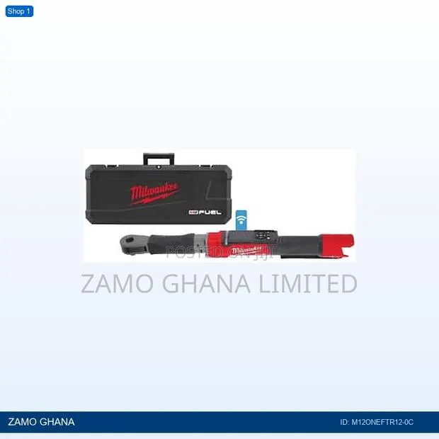 12v 1/2 Inch Digital Torque Wrench One Key Zero Versi - M12oneftr12-0c · Photo 1