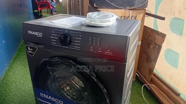 Nasco 6kg Front Load Washer With Steam Drum Clean · Photo 1