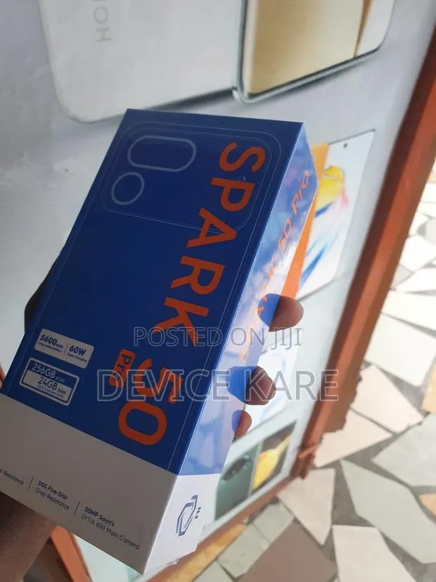 New Tecno Spark 50 Pro 256 GB Black · Photo 1