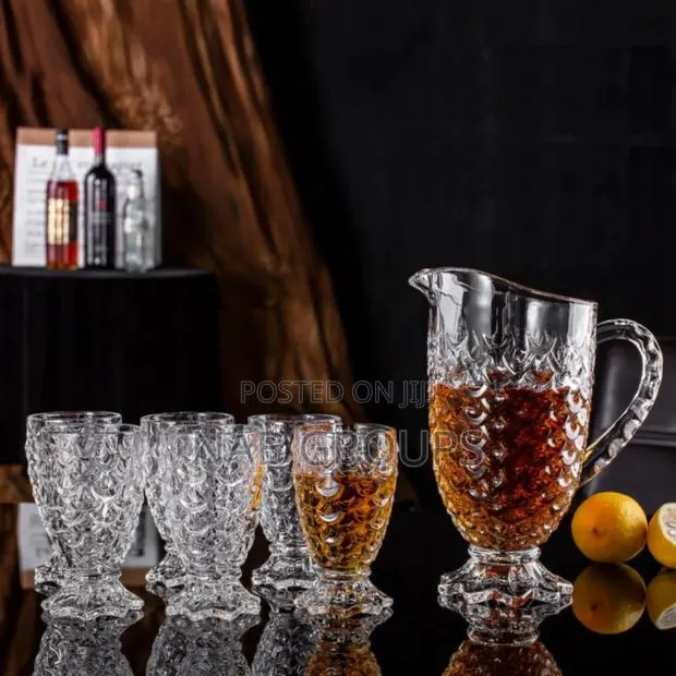 7pcs Pineapple Design Glasses · Photo 1