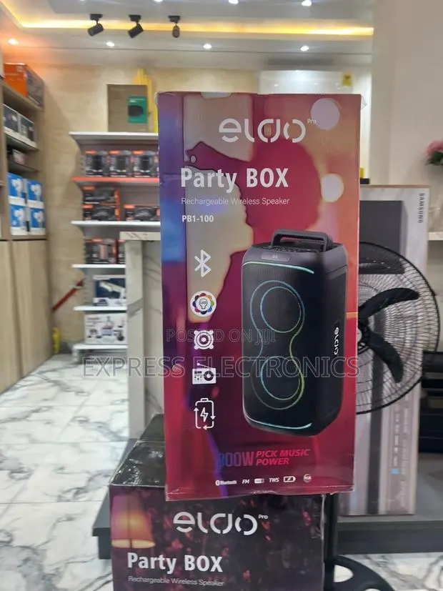 Shop Fro Us the New Eldo Pb1-100 Double 6,5"Bluetooth Speaker · Photo 1