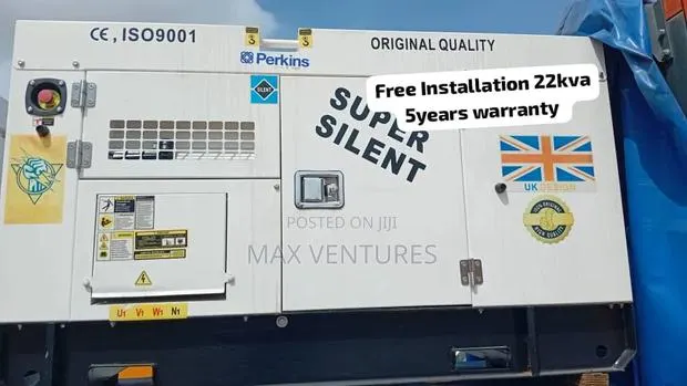 Perkins 22kVA Standby Diesel Power Supply · Photo 1