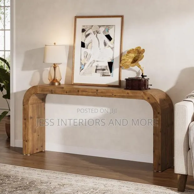 Console Table (Solid Wood Console Table, 70.87-Inch) · Photo 1
