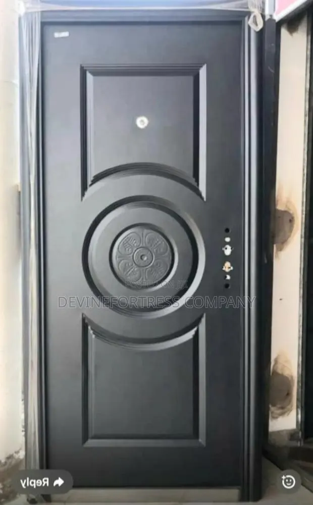 Quality Black Rough Door for Outside Ude,Available in DFF Desigs N Col · Photo 1
