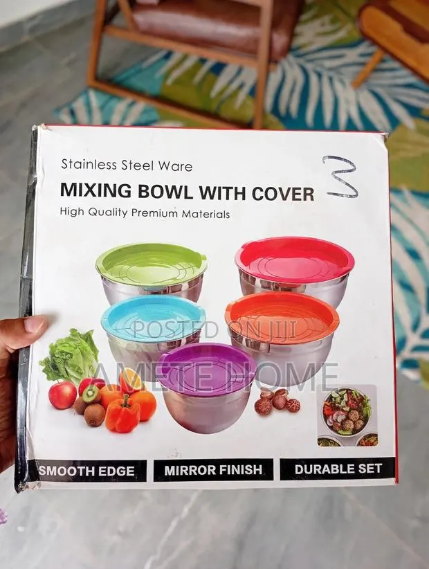 Steel Mixing Bowl Set · Photo 1