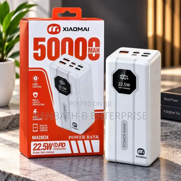 XIAOMAI 50000mAh 22.5W Power Bank – Built for Heavy Use · Photo 1
