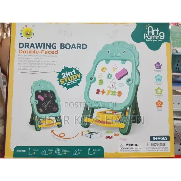 2 in 1 Double Face Board With Alphabets 2 to 4 Years · Photo 1