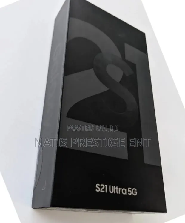 New Samsung Galaxy S21 Ultra 5G 128 GB Black · Photo 1