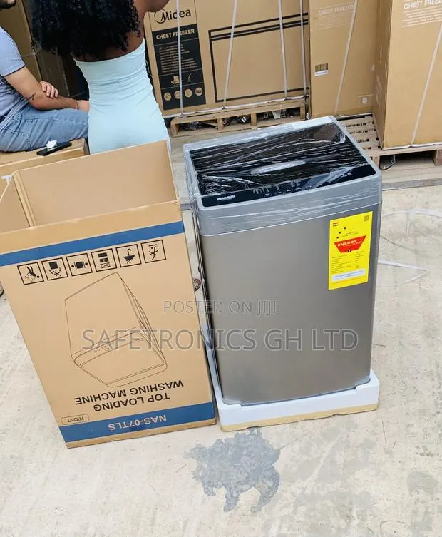 Top Class Grey Nasco 7kg Top Load Full Auto Washing Machine · Photo 1
