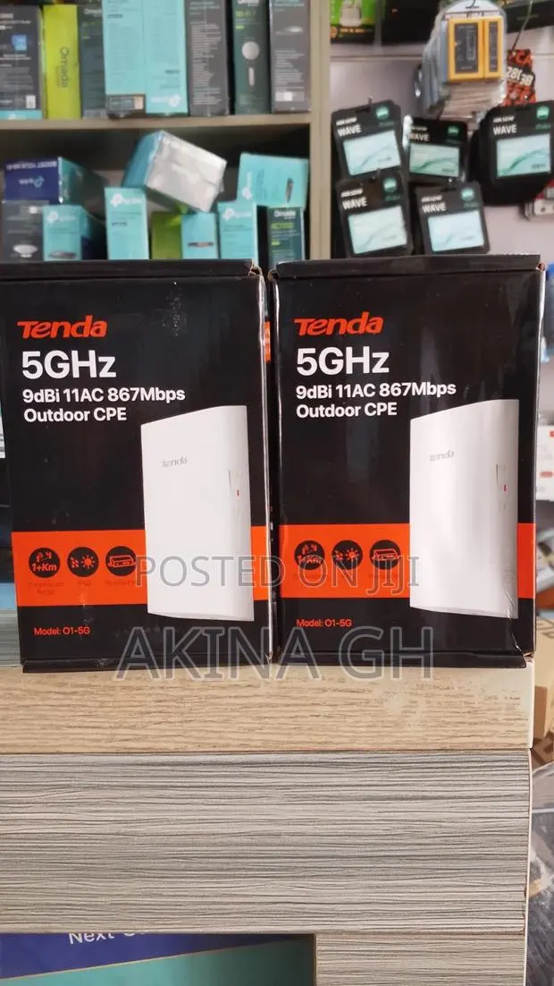 Tenda 5ghz 9dbi 11AC 867mbps Outdoor Cpe/ Tenda O1-5g · Photo 1