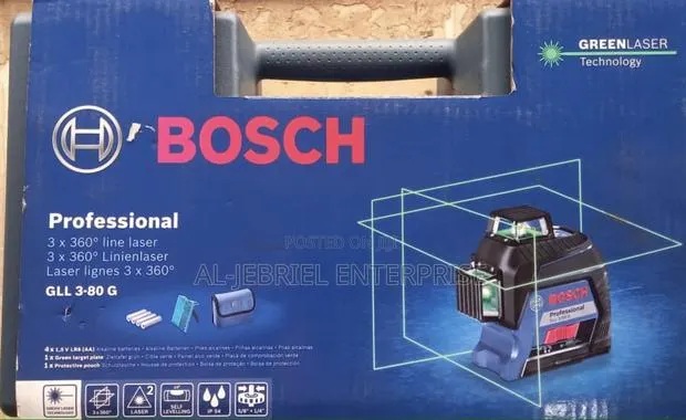 BOSCH GLL 3-80 G PROFESSIONAL Line Laser 3 X 360° · Photo 1