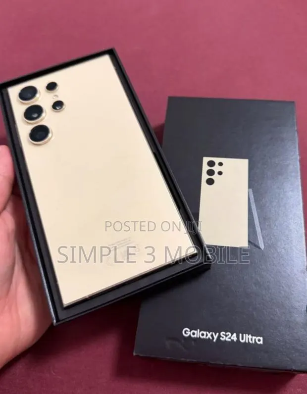 New Samsung Galaxy S24 Ultra 512 GB Gold · Photo 1