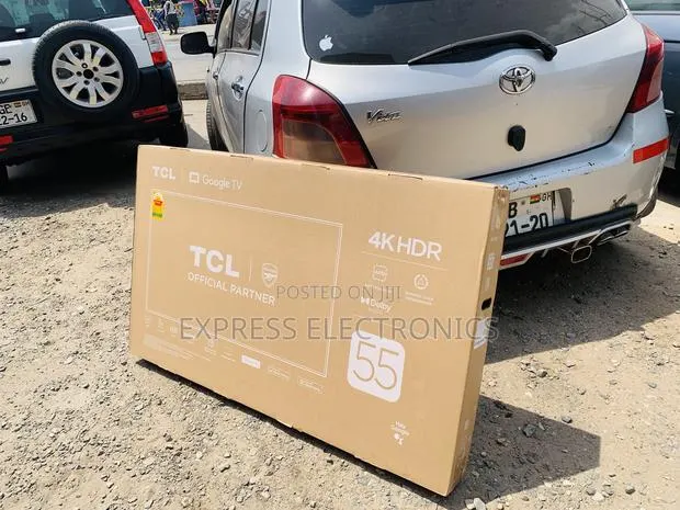 Ultra Modern Sleek TCL-55p6k TCL TV 55 Smart Satellite Andriod Uhd · Photo 1