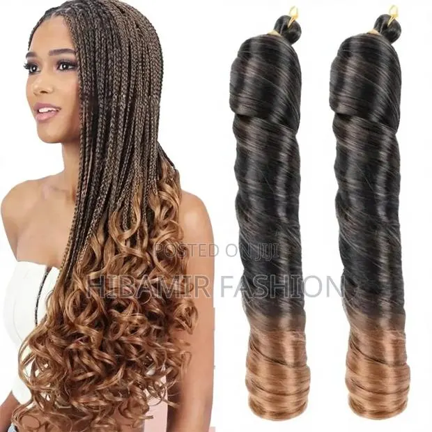 Bone Straight and Spiral Curl Hair Extension · Photo 1