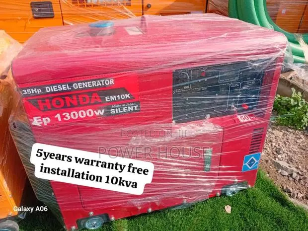 Infernodock Honda Diesel Generator 10kv 13000watts 10kv · Photo 1