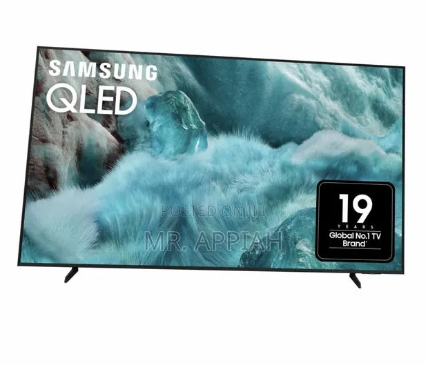 Get Premium Samsung 85q7f 85” Qled Smart Television(2025)Black · Photo 1
