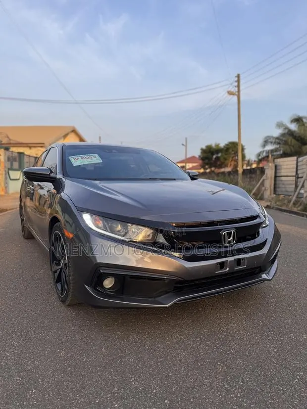 Honda Civic Sport 2021 Gray · Photo 1