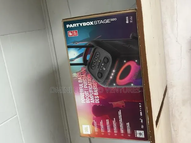 Latest Brand New Jbl Party Box 320 Black/ White Available · Photo 1