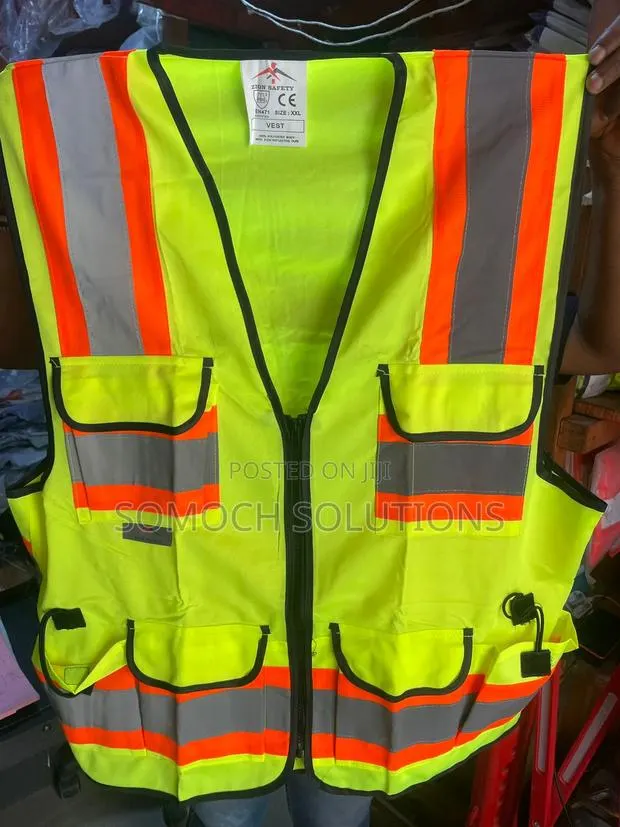 High Quality Industrial Reflective Jackets Ghana · Photo 1