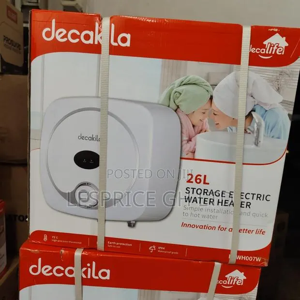 Decakila 26l Electric Water Heater 1500w – Kewh007w · Photo 1