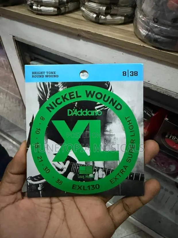 d'Addario Exl130 Nickel Wound Electric Guitar Strings. · Photo 1