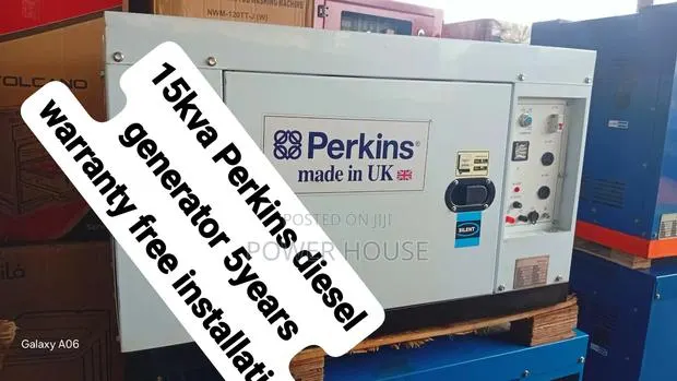 Powerful 15kVA Diesel Generator – Reliable Energy Solution for Home · Photo 1
