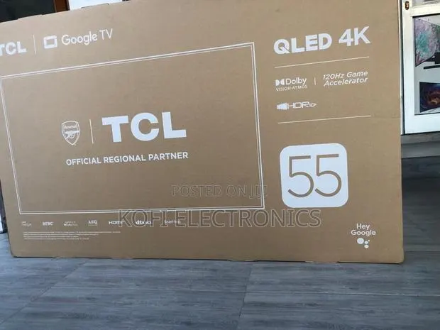TCL 55” Smart Qled Tv Brilliant Picture, Powerful Performance · Photo 1