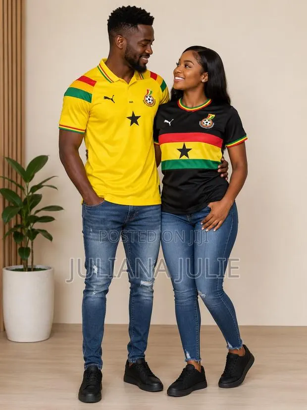 Original Classic Retro Ghana Jersey Available at Cool Price · Photo 1