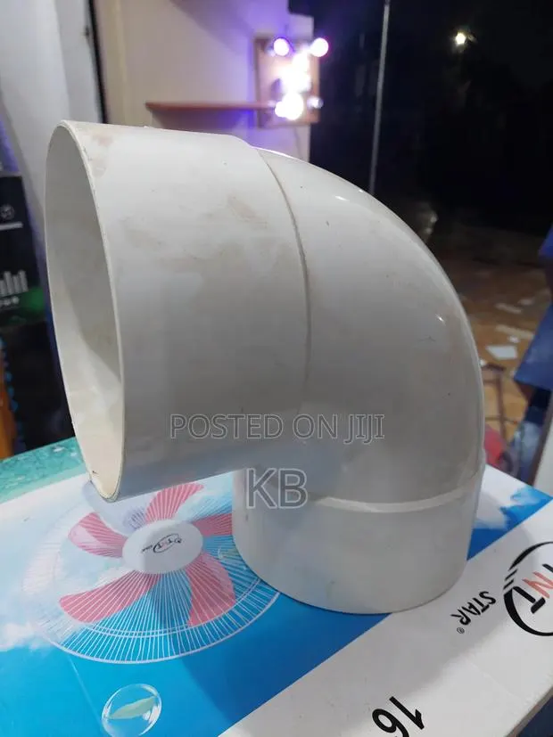 6” PVC 90 Degree Elbow Fitting Heavy Duty Drainage Pipe Bend · Photo 2