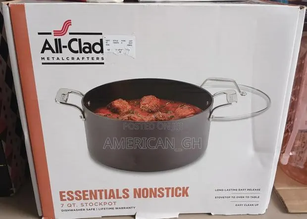 All Clad Essentials Nonstick 7 Qt. Stockpot · Photo 1