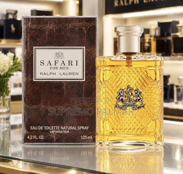 Ralph Lauren Safari Men's Perfume EDT 125ml – Classic Woody Spicy · Photo 1