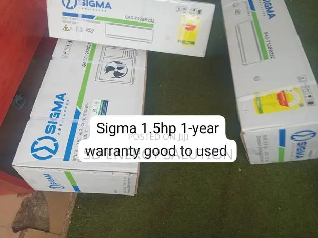 Sigma 1.5HP AC – Durable Efficient Split Air Conditioner for Bedrooms · Photo 1