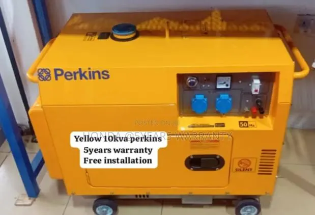 Work With Energy Perkins Generator 10kva 13000watt Diesel · Photo 1
