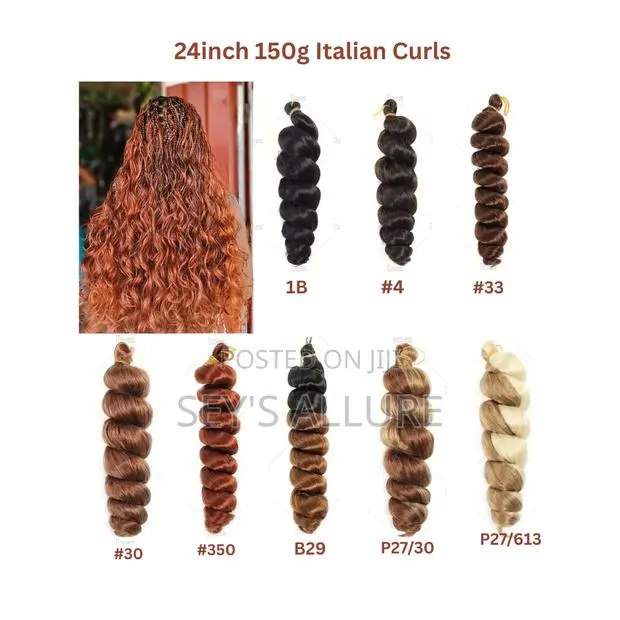 24inches 150grams and 12inches 75grams Italian Curls · Photo 1
