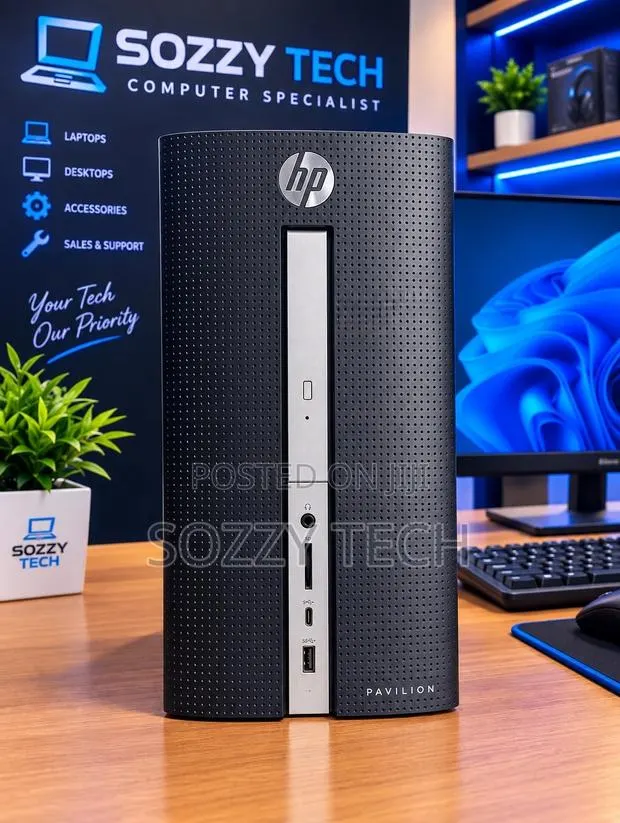 Desktop Computer HP Pavilion 570 8GB AMD SSD 256GB · Photo 1