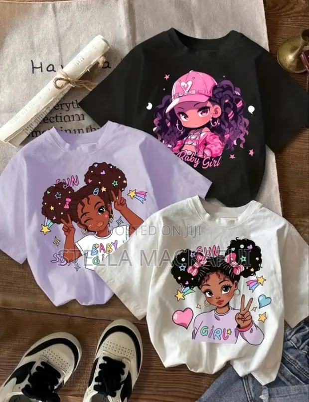 3pcs Set Cute T-Shirts for 1-2yrs Only · Photo 1