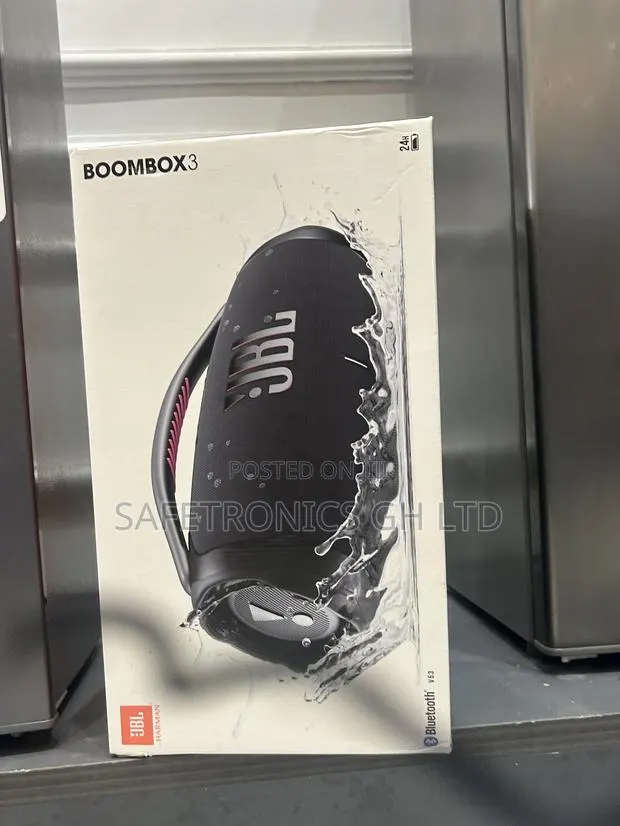 Unique (Black) JBL Boombox 3 Bluetooth Wireless Speaker · Photo 1