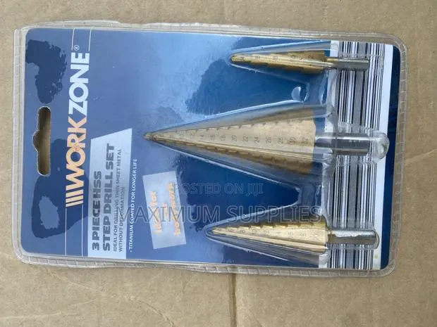 3-Piece HSS Step Drill Set · Photo 1