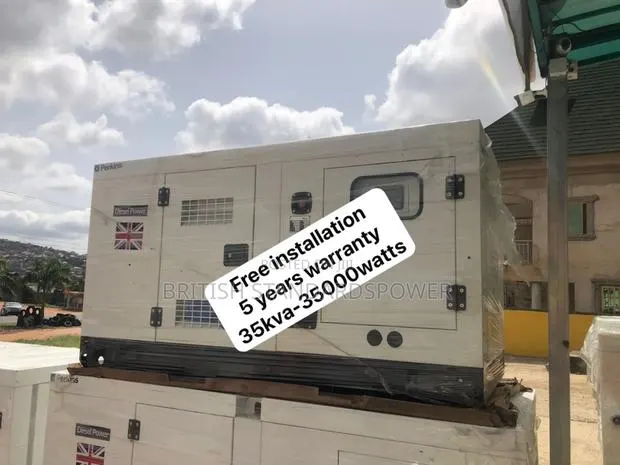 Streamlined 35kva Silent Diesel Powered Generator · Photo 1