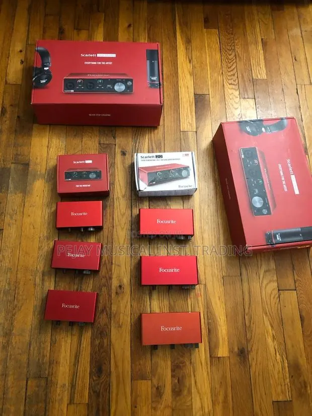 Focusrite Scarlett 3rd Gen | Solo, 2i2 Studio Bundle | Kumasi · Photo 1