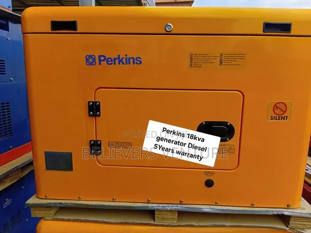 Perkins 18KVA Generator – Efficient Power for Home Office · Photo 1
