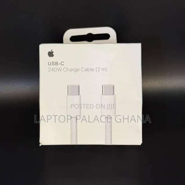 Type C to C 240w Braided Cable (2m) · Photo 1