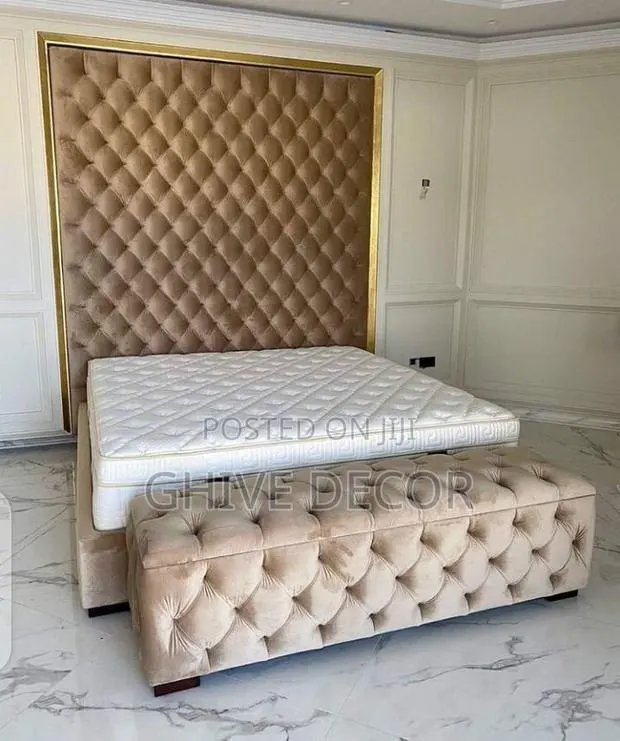 Affordable Queen Size Bed Plus Ottoman · Photo 1
