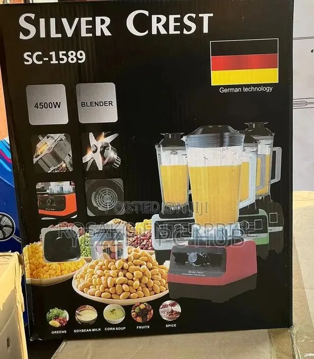 Silver Crest Blender · Photo 1