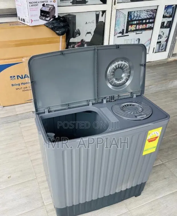 Get Unique Nasco 11kg Top Load Washing Machine(Gray)Semi-Auto · Photo 1