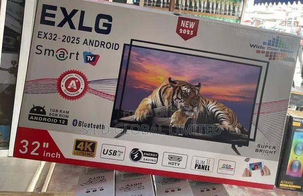 Exlg 32 Inch Android Tv Featuring Built In Wi-fi And Bluetooth · Photo 1